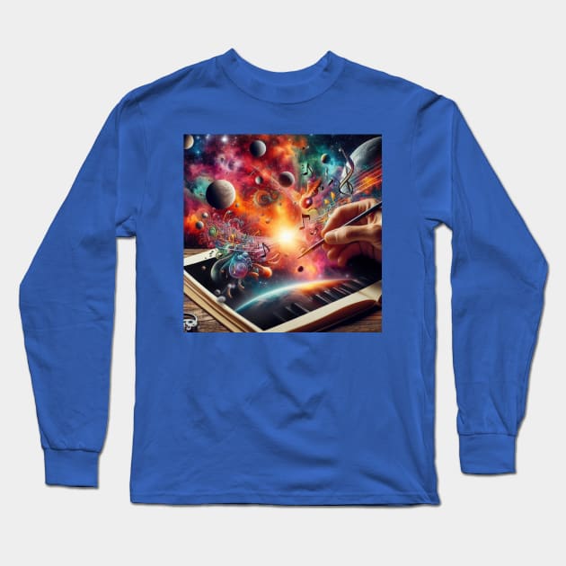 univers music Long Sleeve T-Shirt by  Nelli 